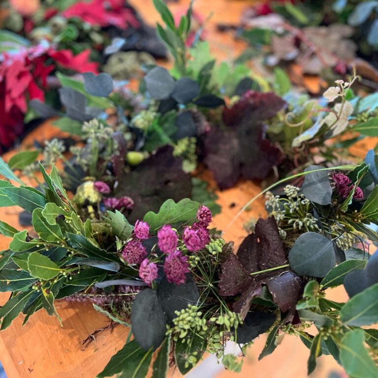 Autumn Wreath or Vase Arrangement Workshop