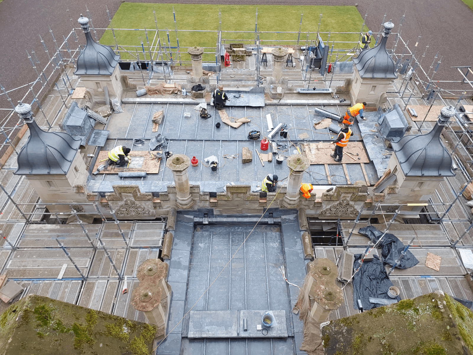 Floors Castle Roof Restoration Project (Update)